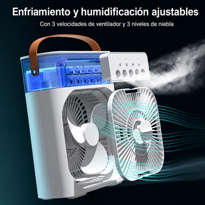 Humidificador ventilador Alto Rendimiento.